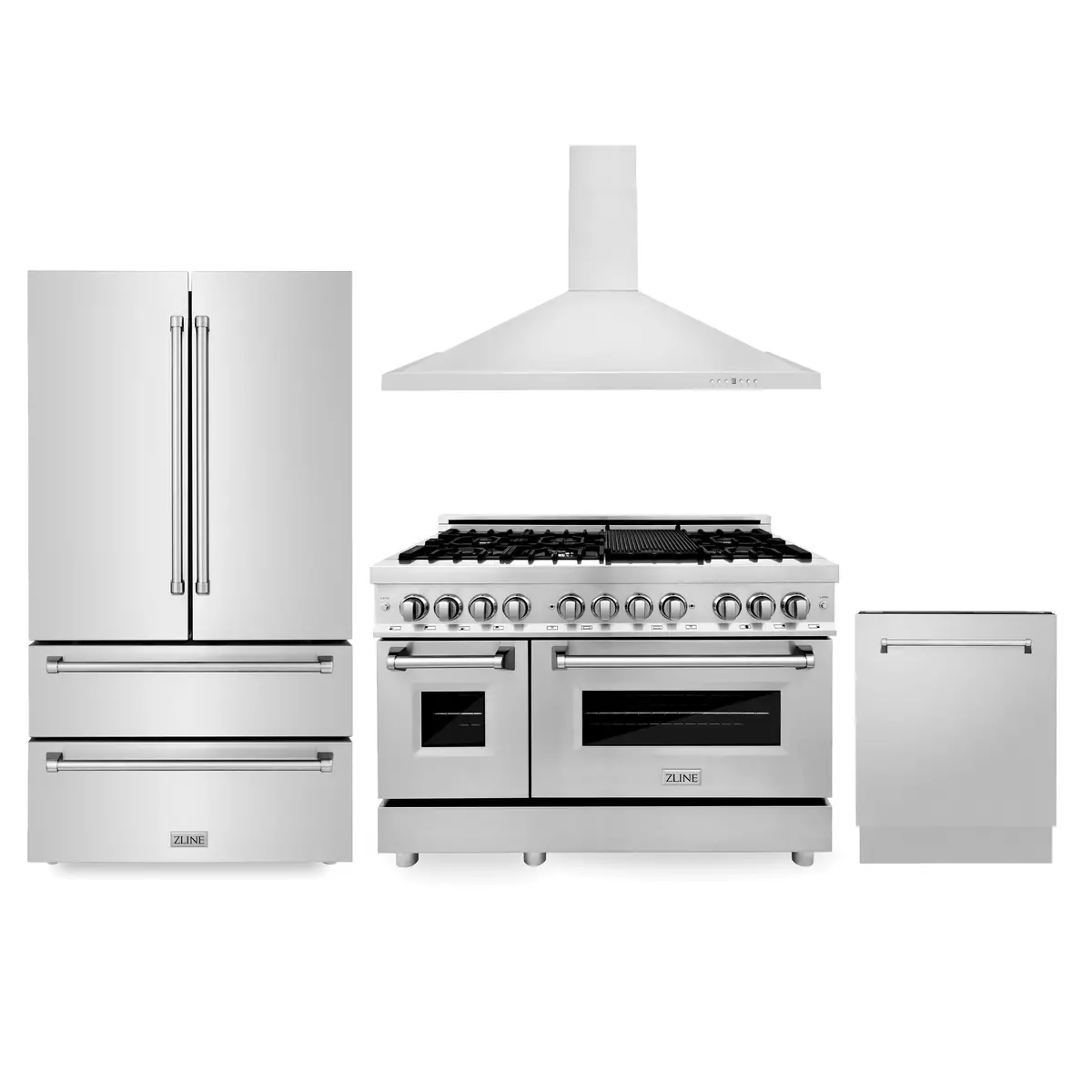 Z-Line Kitchen Packages Model 4Kpr-Rarh48-Dwv 1