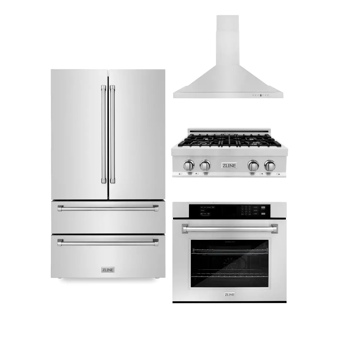 Z-Line Kitchen Packages Model 4Kpr-Rtrh30-Aws 1