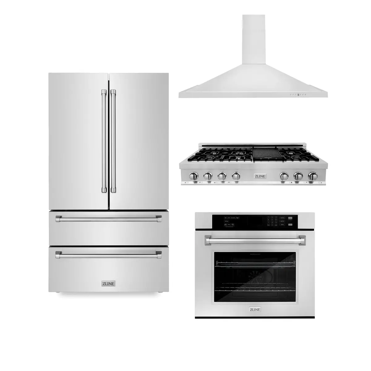 Z-Line Kitchen Packages Model 4Kpr-Rtrh48-Aws 1