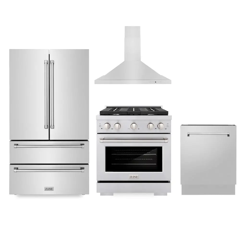 Z-Line Kitchen Packages Model 4Kpr-Sgrrh30-Dwv 1