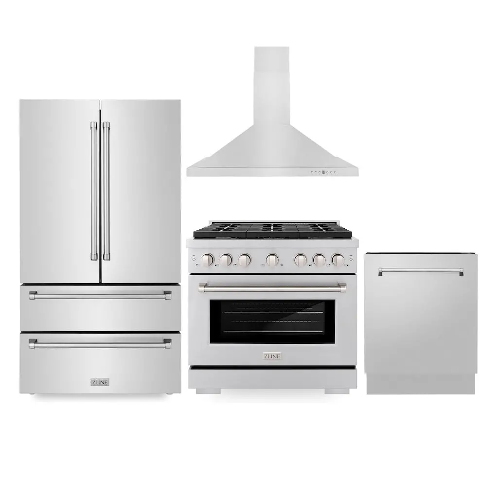 Z-Line Kitchen Packages Model 4Kpr-Sgrrh36-Dwv 1