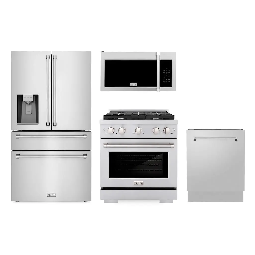 Z-Line Kitchen Packages Model 4Kprw-Sgrotrh30-Dwv 1