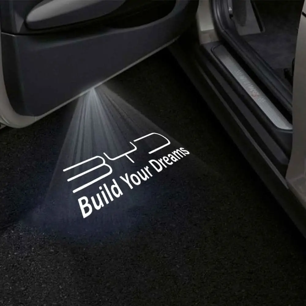 Byd Song Plus Premium Door Puddle Lights Multiple Designs 2020-2026 4