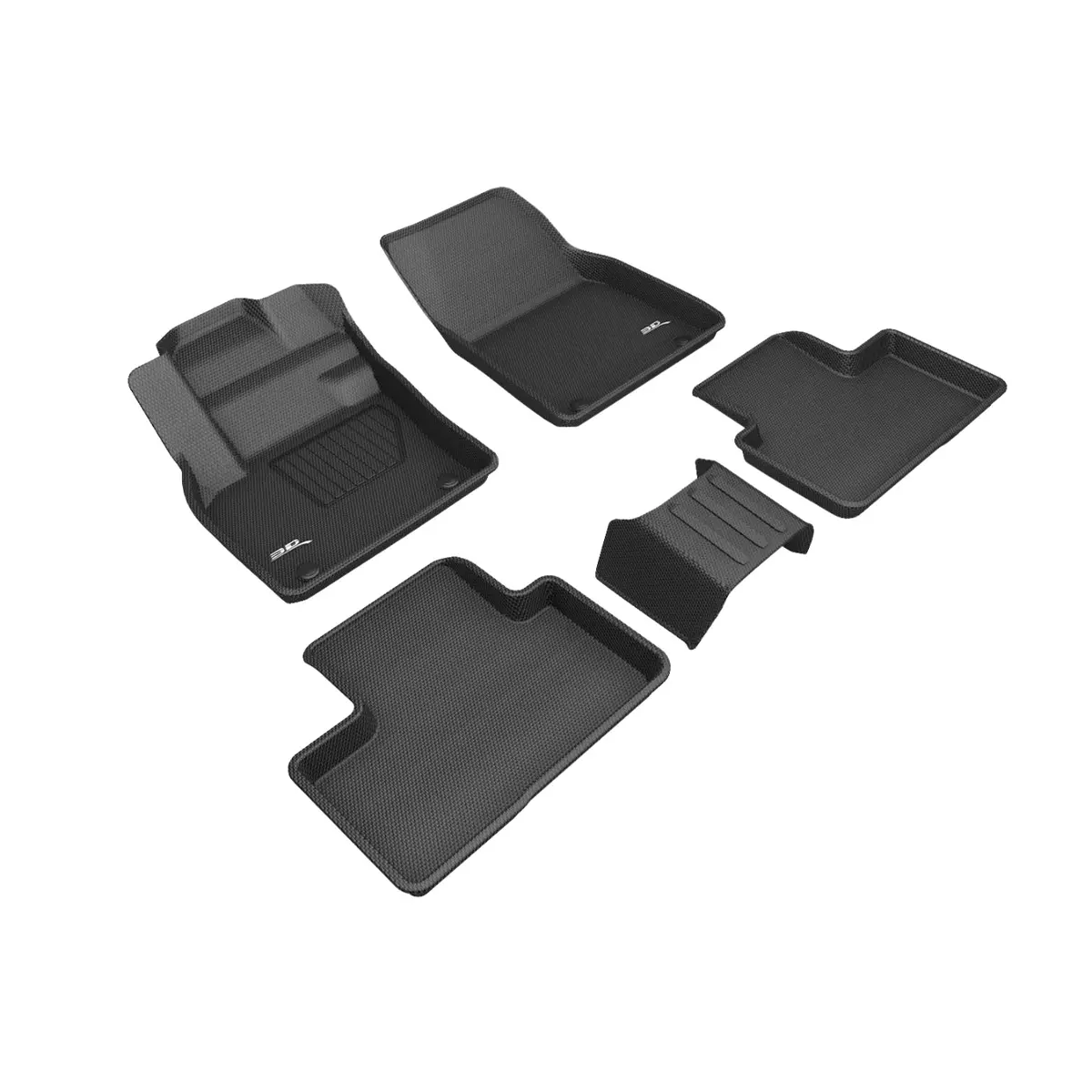3D Maxpider Custom Fit All-Weather Kagu Series Lhd Floor Mats For Volvo Xc40 2019-2026 1