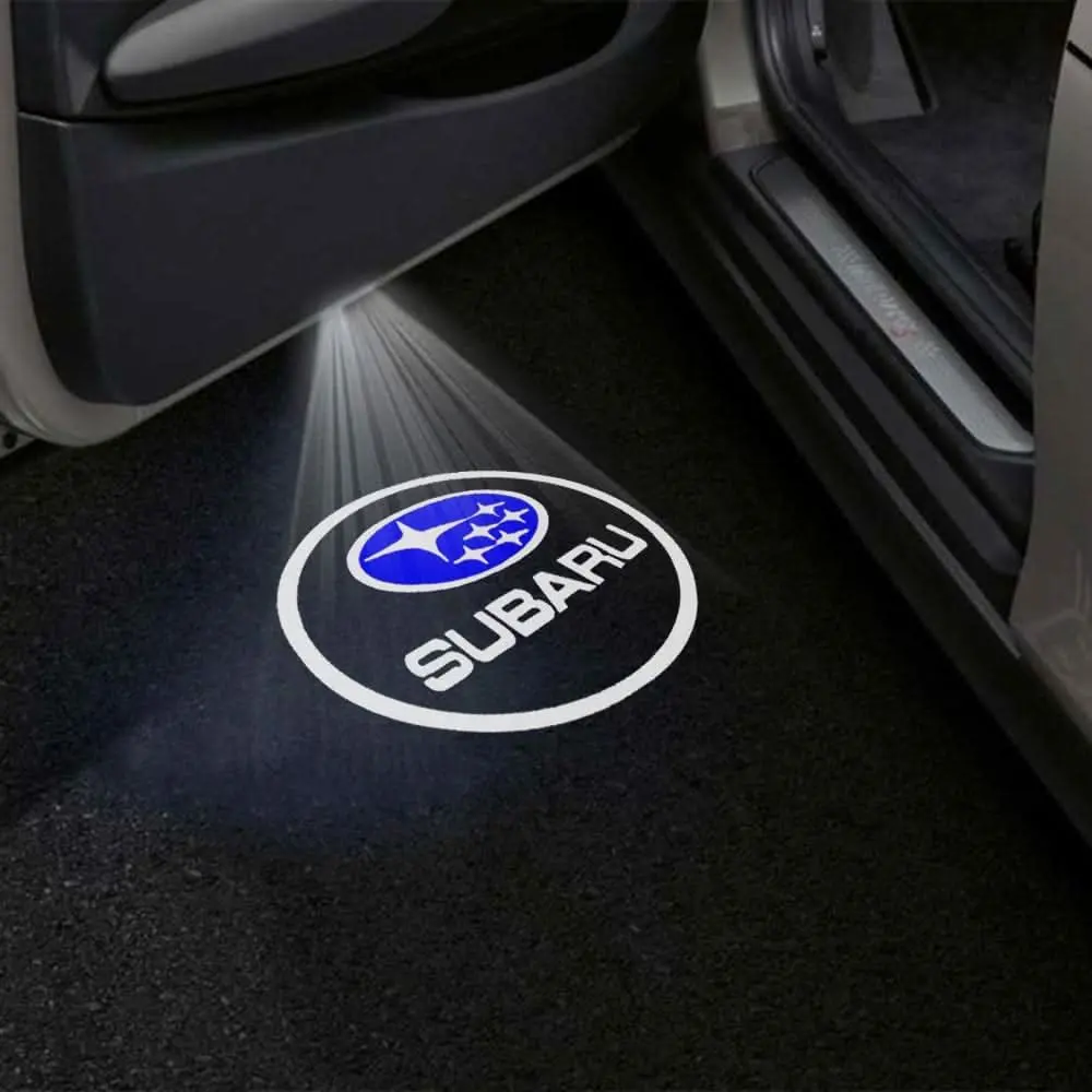 Subaru Tribeca Premium Door Puddle Lights Multiple Designs 2005-2014 4