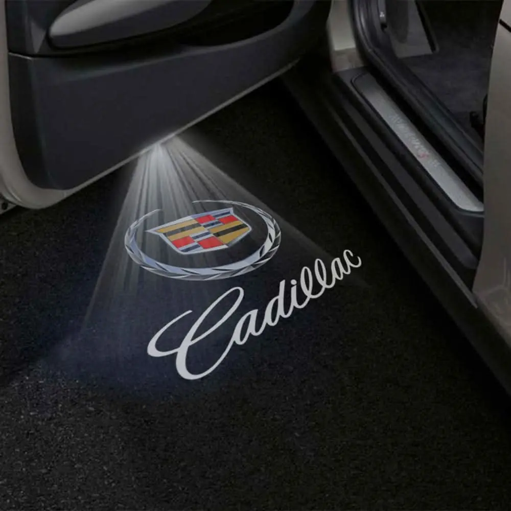 Cadillac Escalade 5Th Gen Premium Door Puddle Lights Multiple Designs 2021-2026 5