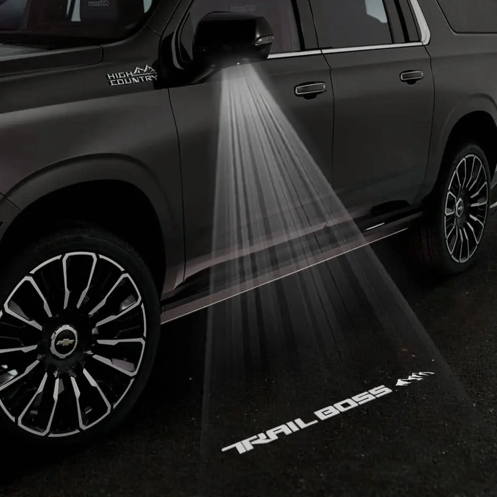 Chevrolet Suburban 11Th/12Th Gen Premium Side Wing Mirror Puddle Lights Multiple Designs 2015-2026 4
