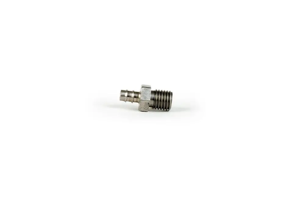 Gaffrig Part #7037 Pitot Tube Fitting Fits 1/8 Inch I.D Hose S.S. 1