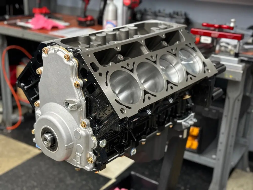 408 Ci Ls Short Block For Na Street - Seasoned Gm Block & Callies Compstar 8-Cwt Crank 1