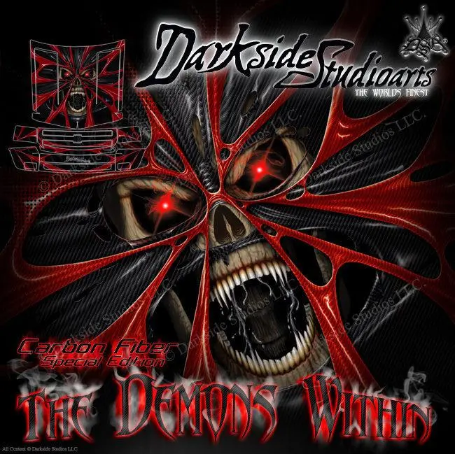 Redcat Rampage Truck Wrap Graphic Decals "The Demons Within" Fits Oem Parts 1