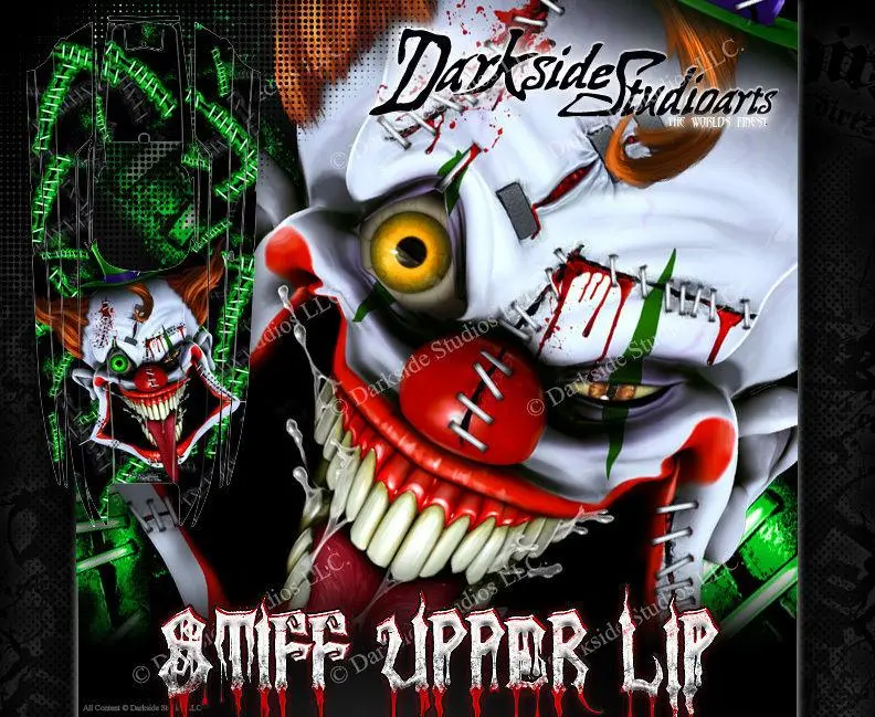 'Stiff Upper Lip' Graphics Wrap Skin Decals Fits Traxxas Dcb M41 Catamaran 1