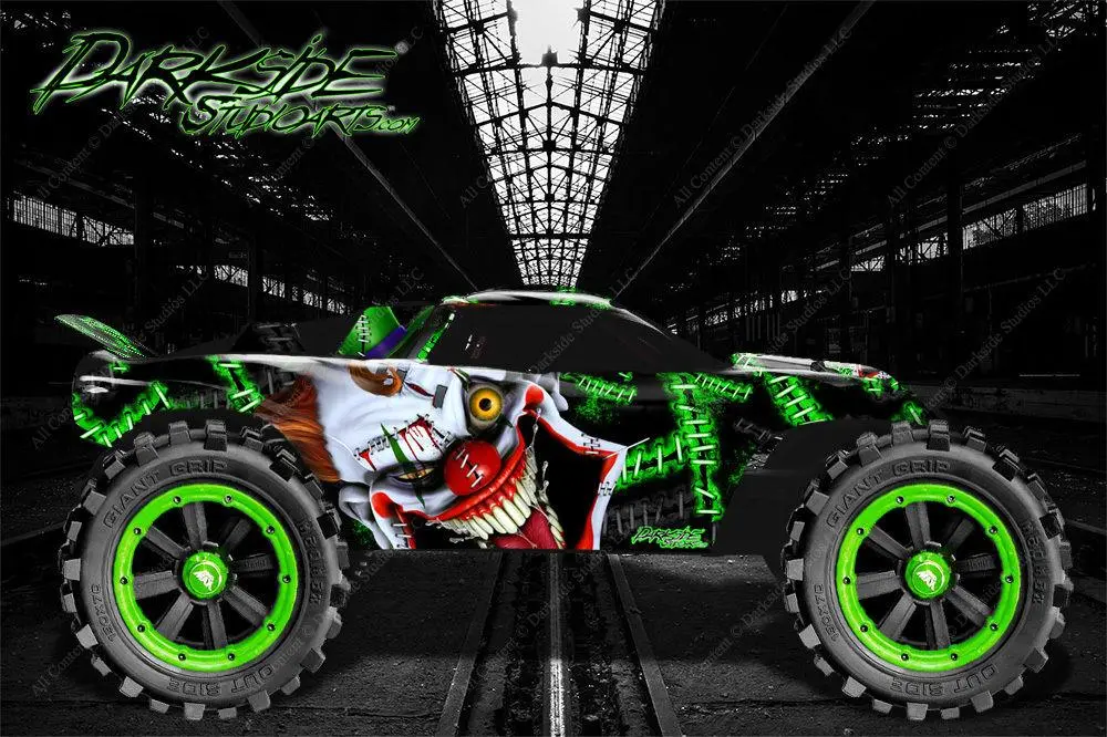 'Stiff Upper Lip' Graphics Kit Fits Traxxas 2Wd Rustler Body # Tra3714 1