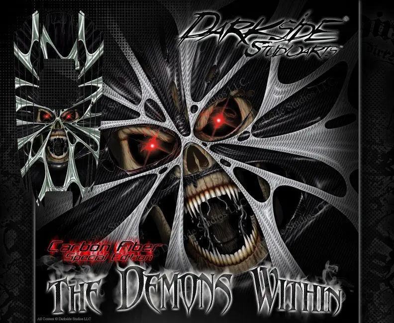'The Demons Within' Graphics Wrap Skin Decals Fits Traxxas Dcb M41 Catamaran 1