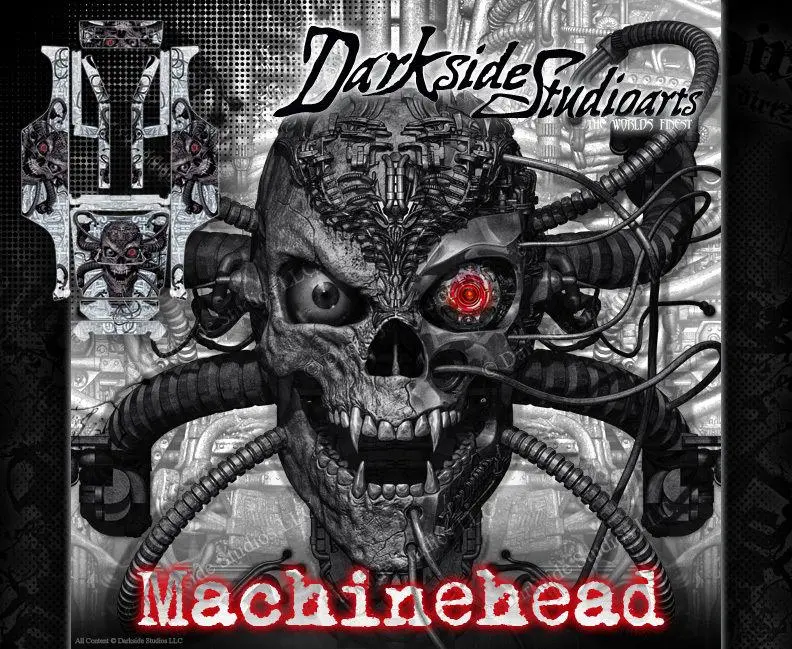 'Machinehead' Graphics Skin Hop Up Kit Fits Axial Scx10 Deadbolt Body # Ax04039 1
