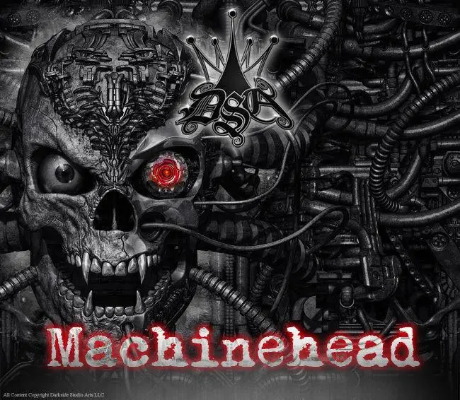 'Machinehead' Hop Up Skin Wrap Kit Fits Losi 5Ive-T Body # Losb8105 1