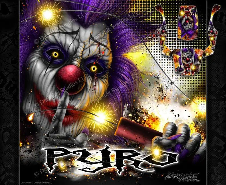 'Pyro' Graphics Wrap Hop Up Cecal Kit Fits Axial Wraith 1/10 Body Panel Set # Ax04027 1