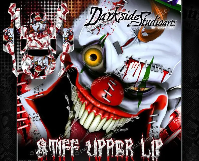 'Stiff Upper Lip' Graphics Package Fits Traxxas Slash 4X4 Oem Lexan Body # Tra6811 1