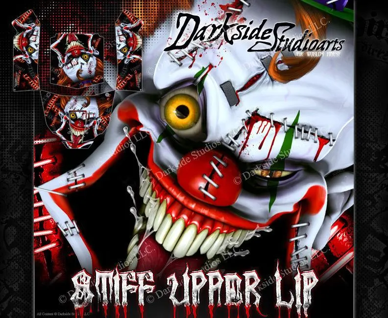 'Stiff Upper Lip' Graphics Wrap Skin Made To Fit Axial Rr10 Bomber Body Panel # Ax90053 1
