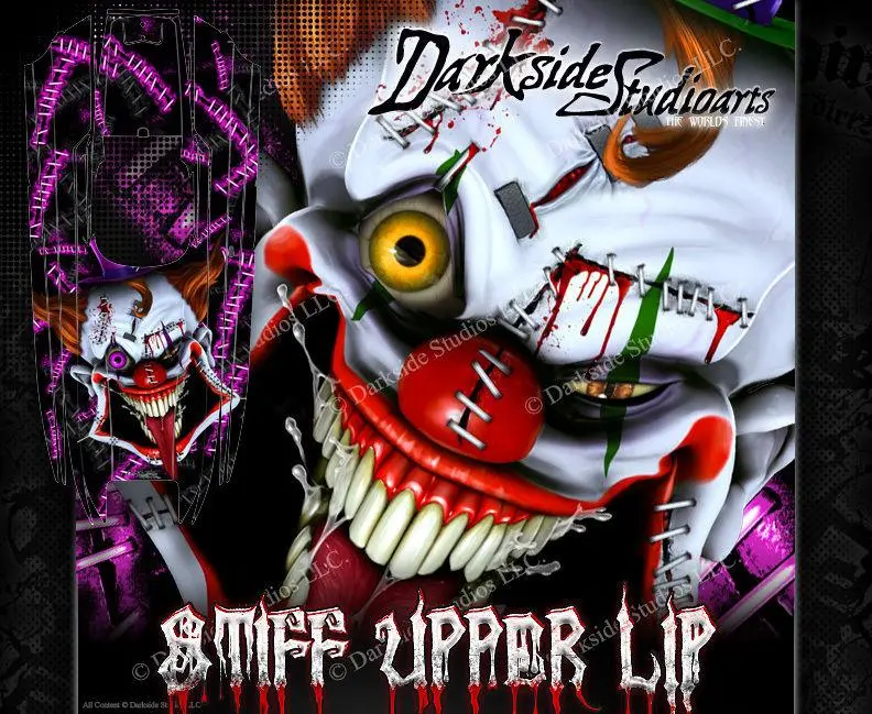 'Stiff Upper Lip' Graphics Wrap Skin Decals Fits Traxxas Dcb M41 Catamaran 1