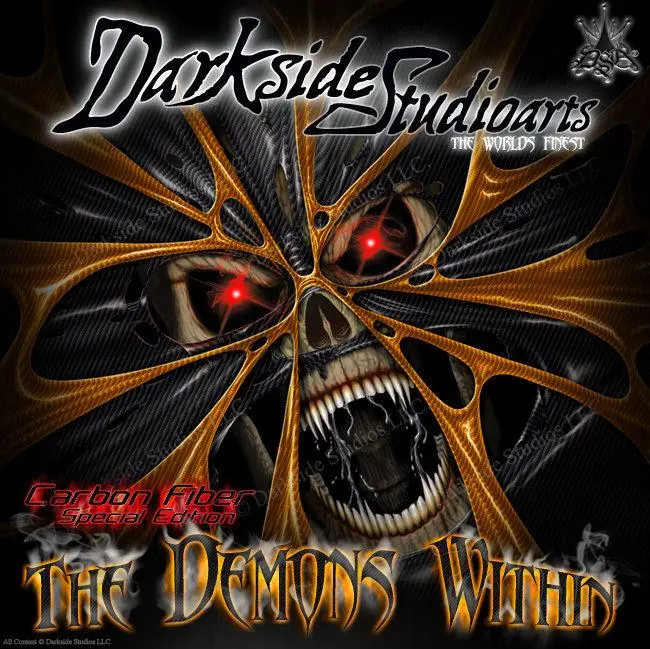 'The Demons Within' Body Skin Wrap Fits Losi 5Ive-T Panel Set # Losb8105 1