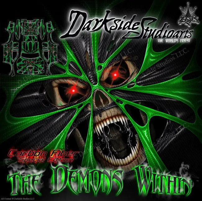 'The Demons Within' Short Course Graphics Wrap Skin Fits Losi Xxx-Sct Body # Losb8087 1