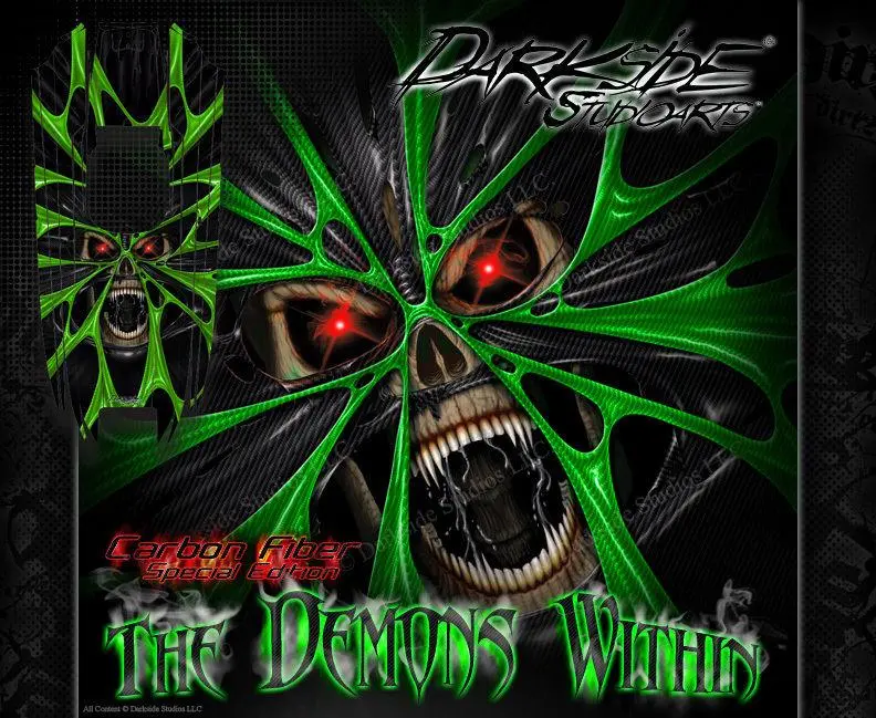 'The Demons Within' Graphics Wrap Skin Decals Fits Traxxas Dcb M41 Catamaran 1