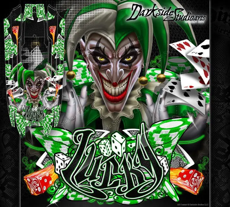 'Lucky' Graphics Wrap Skin Decals Fits Traxxas Dcb M41 Catamaran 1