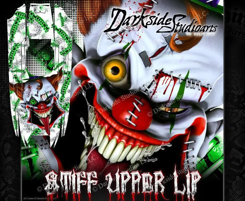 'Stiff Upper Lip' Graphics Wrap Skin Decals Fits Traxxas Dcb M41 Catamaran 1