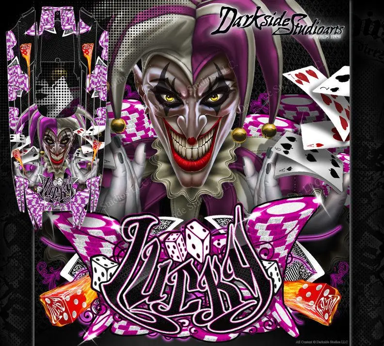 'Lucky' Graphics Wrap Skin Decals Fits Traxxas Dcb M41 Catamaran 1