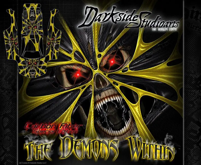 'The Demons Within' Graphics Skin Kit Fits Traxxas E-Revo Body # Tra5611 1