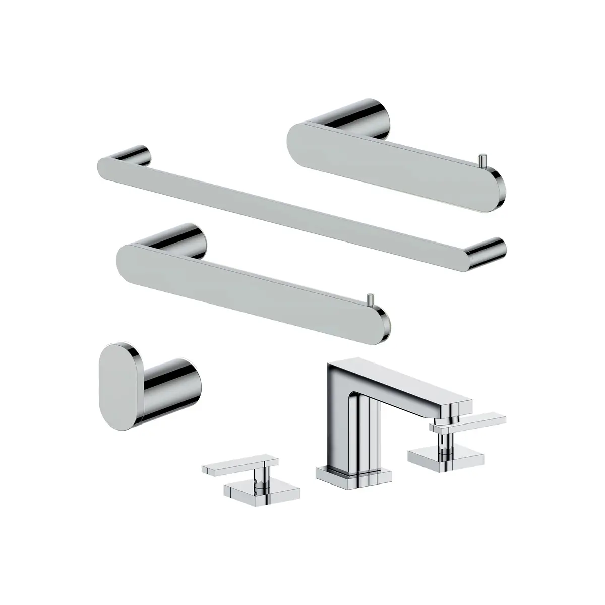 Z-Line Bathroom Hardware Sets Model 5Bp-Cbyaccf-Ch 1