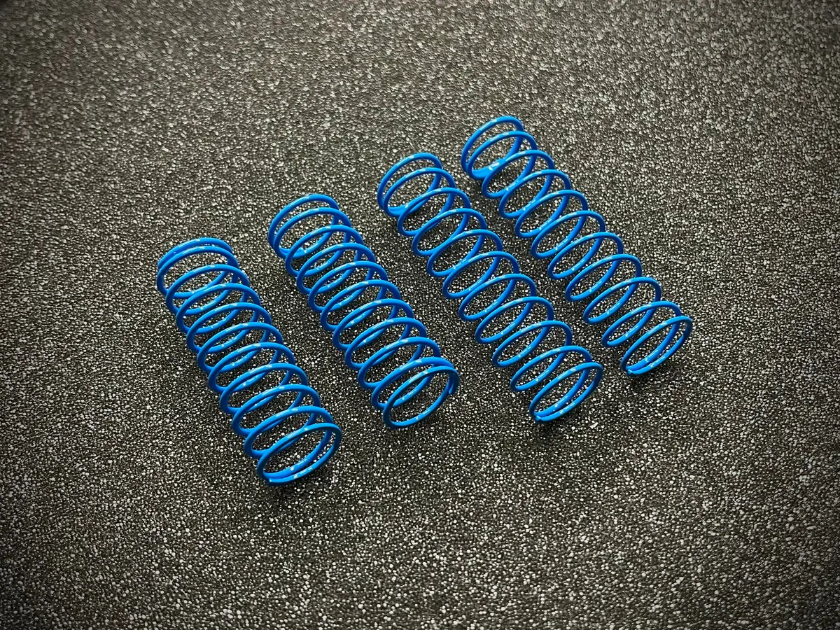 Kinwald Blue Spring Set - 3.8 Lb/In Front, 2.3 Lb/In Rear 1