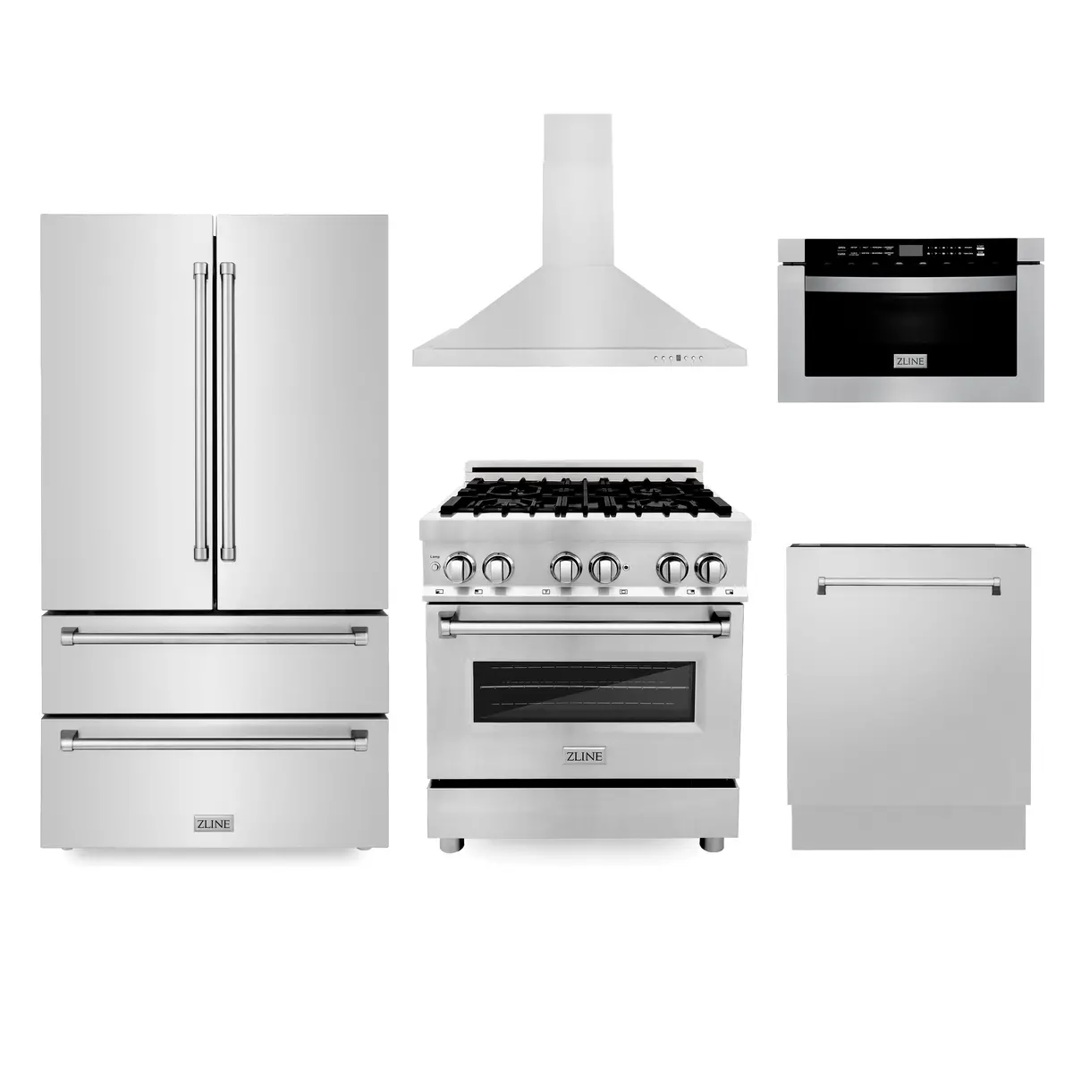 Z-Line Kitchen Packages Model 5Kpr-Rarh30-Mwdwv 1