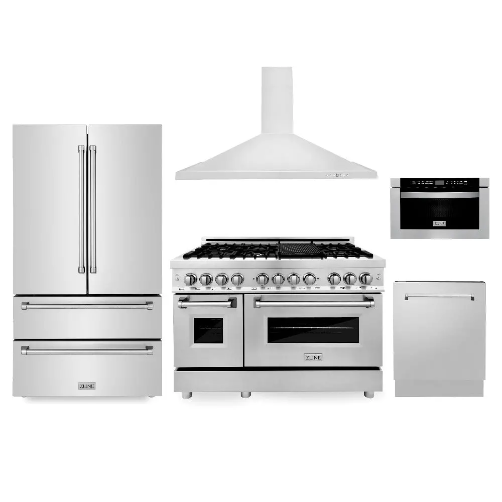 Z-Line Kitchen Packages Model 5Kpr-Rarh48-Mwdwv 1
