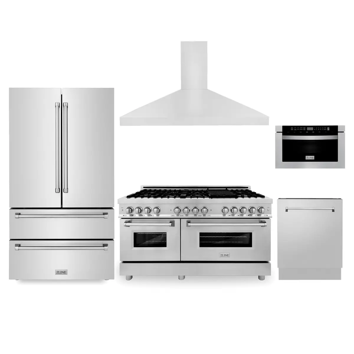 Z-Line Kitchen Packages Model 5Kpr-Rarh60-Mwdwv 1