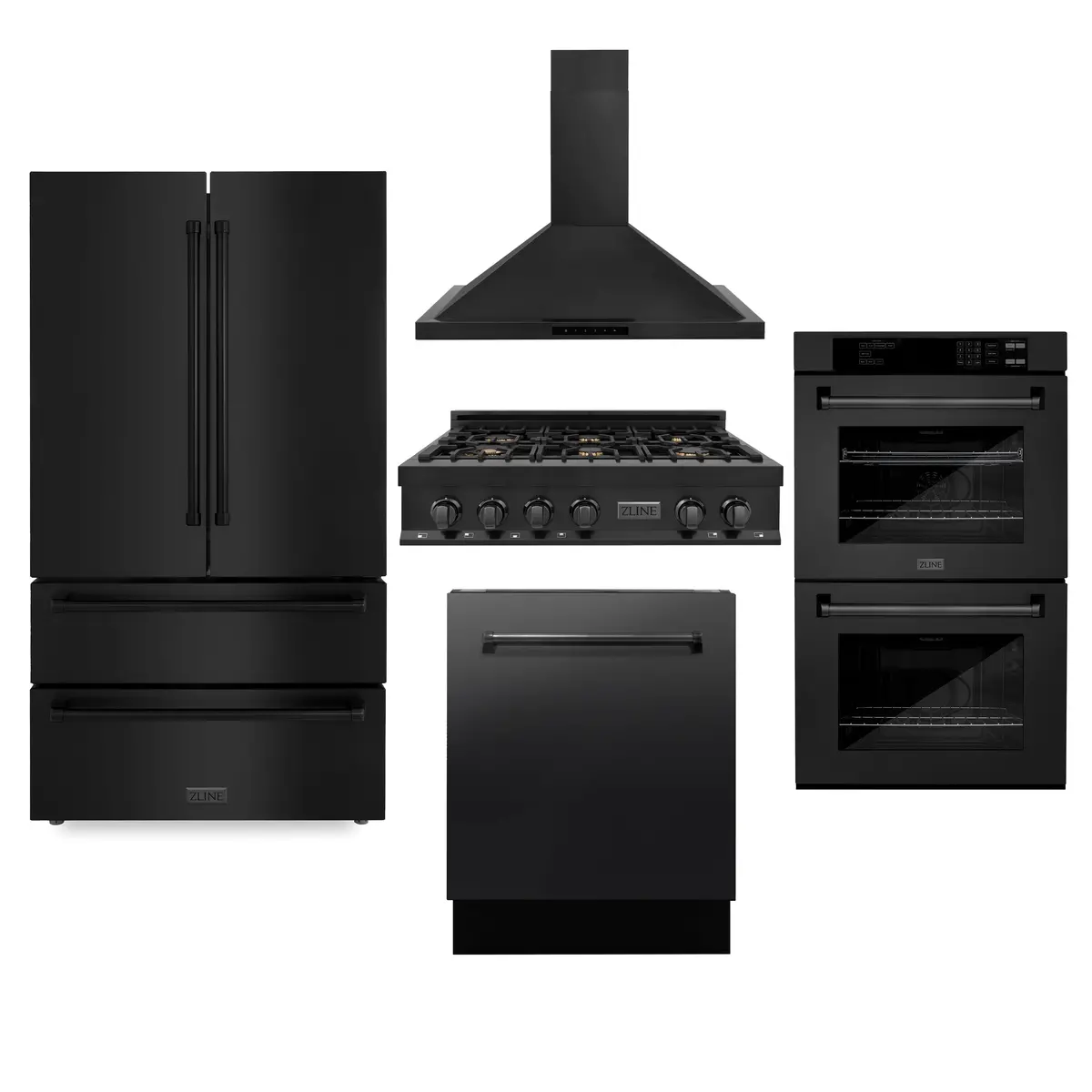 Z-Line Kitchen Packages Model 5Kpr-Rtbrh36-Awddwv 1