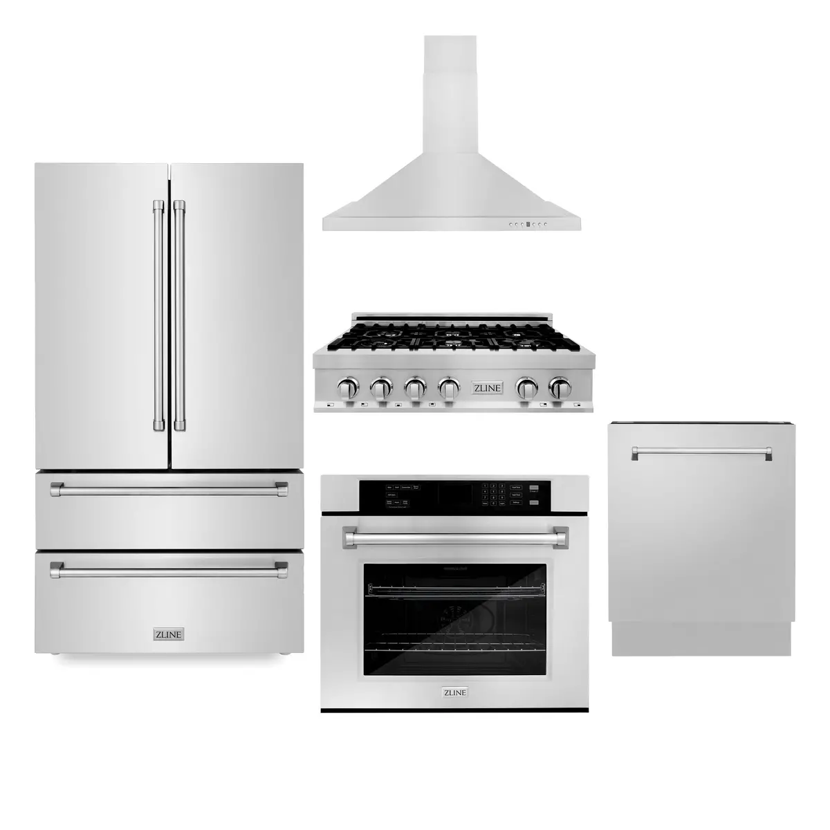 Z-Line Kitchen Packages Model 5Kpr-Rtrh36-Awsdwv 1