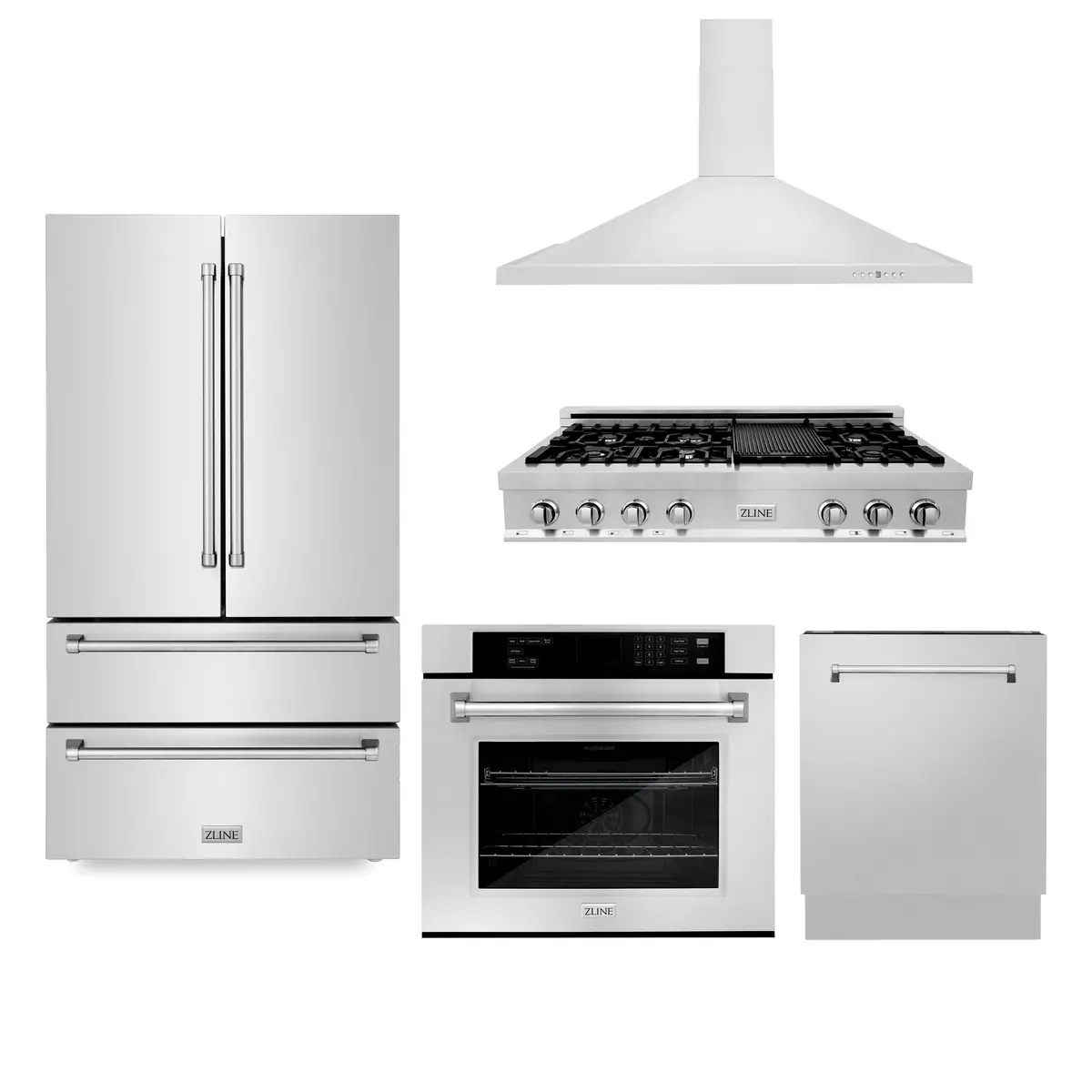 Z-Line Kitchen Packages Model 5Kpr-Rtrh48-Awsdwv 1