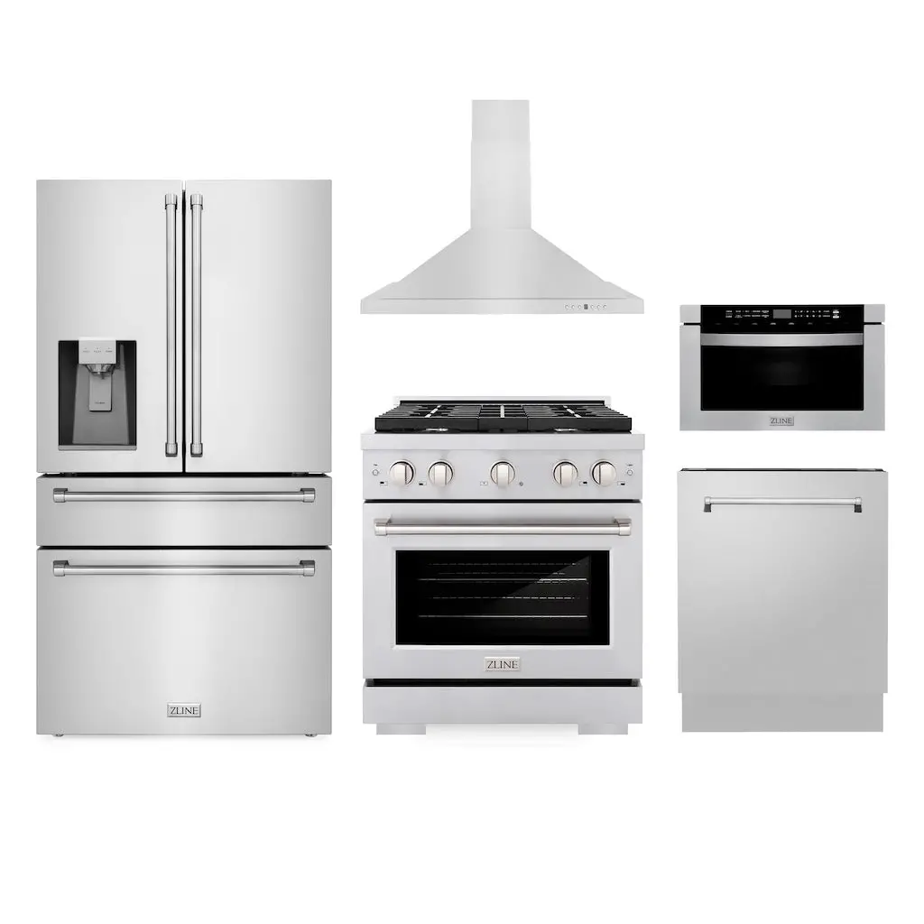 Z-Line Kitchen Packages Model 5Kprw-Sgrrh30-Mwdwv 1