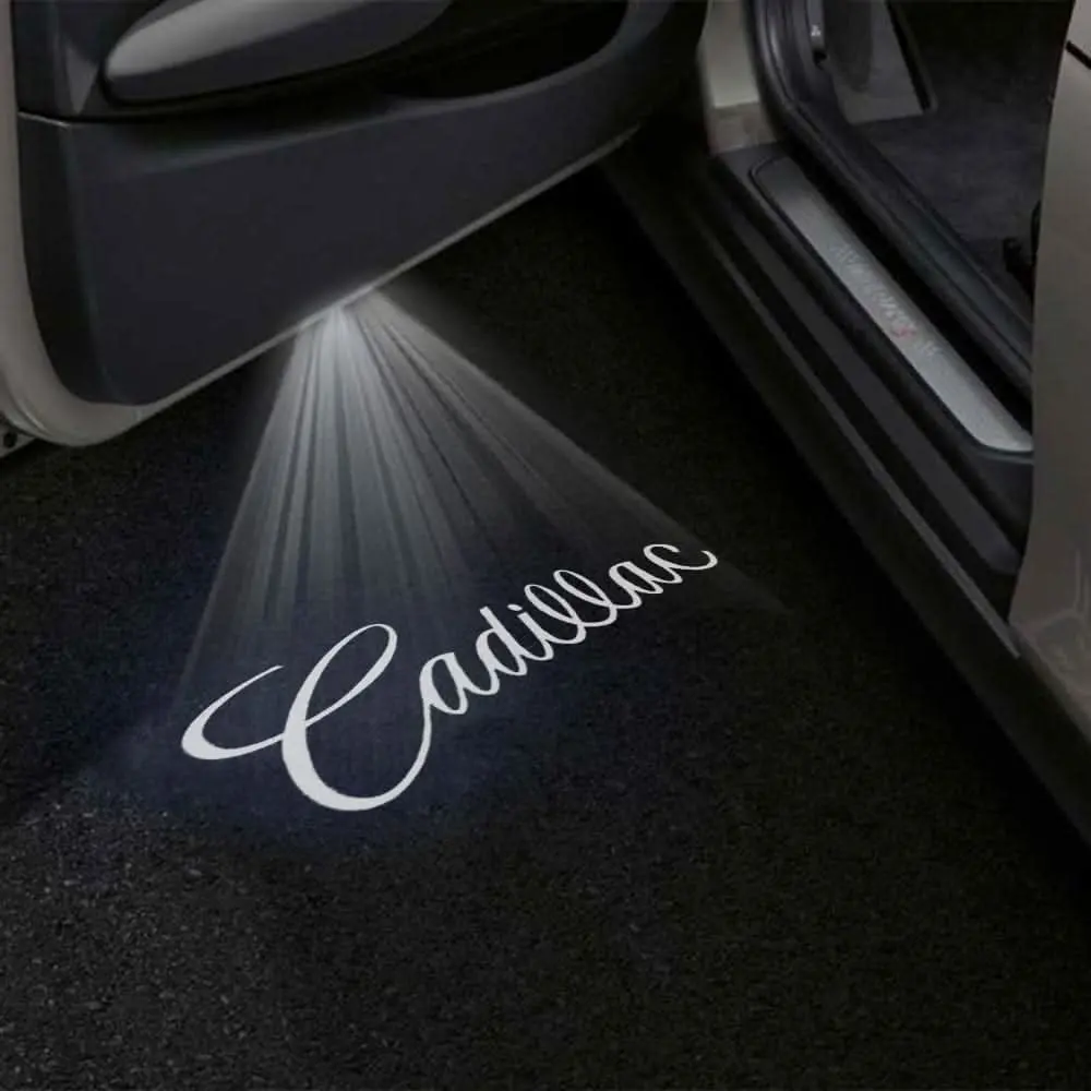 Cadillac Escalade 5Th Gen Premium Door Puddle Lights Multiple Designs 2021-2026 6