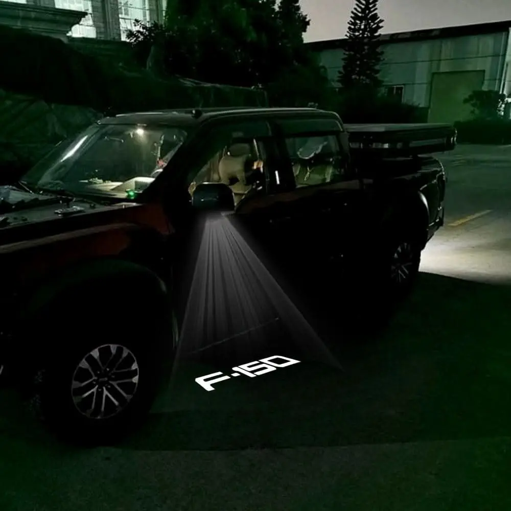 Premium Led Side Wing Mirror Projector Puddle Approach Lights For Ford F150 - 2015-2026 Including Lightning 6