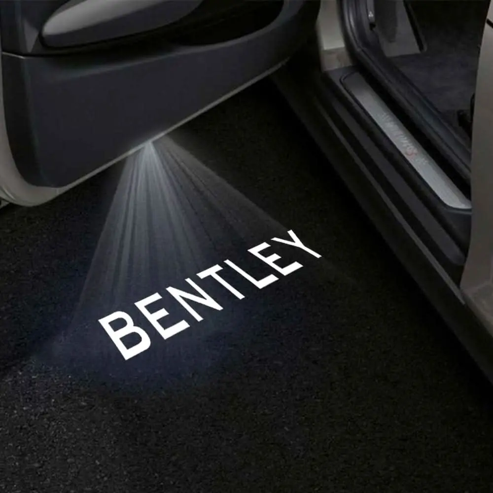 Bentley Flying Spur Premium Door Puddle Lights Multiple Designs 2005-2026 5