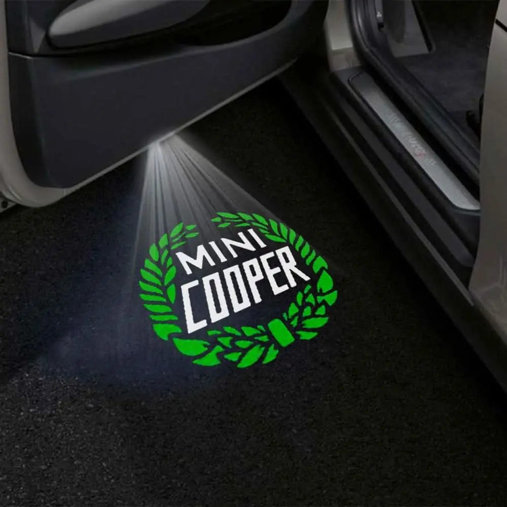 Mini John Cooper Works Premium Door Puddle Lights Multiple Designs 2008–2024 5