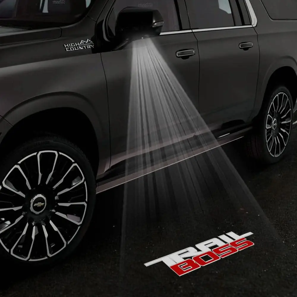 Chevrolet Suburban 11Th/12Th Gen Premium Side Wing Mirror Puddle Lights Multiple Designs 2015-2026 5