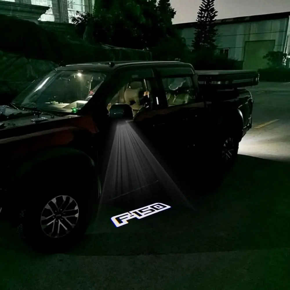 Premium Led Side Wing Mirror Projector Puddle Approach Lights For Ford F150 - 2015-2026 Including Lightning 7