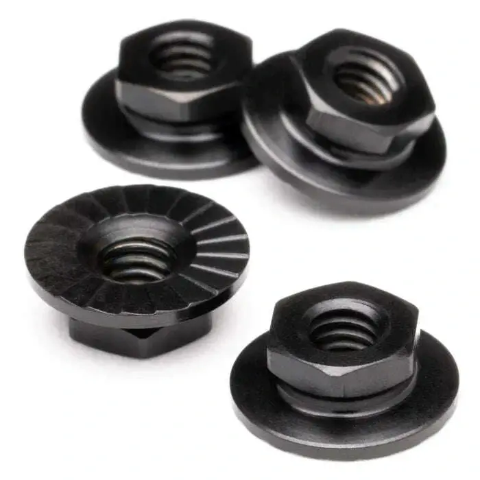 1Up Racing Pro Duty Titanium Lockdown M4 Wheel Nuts 1