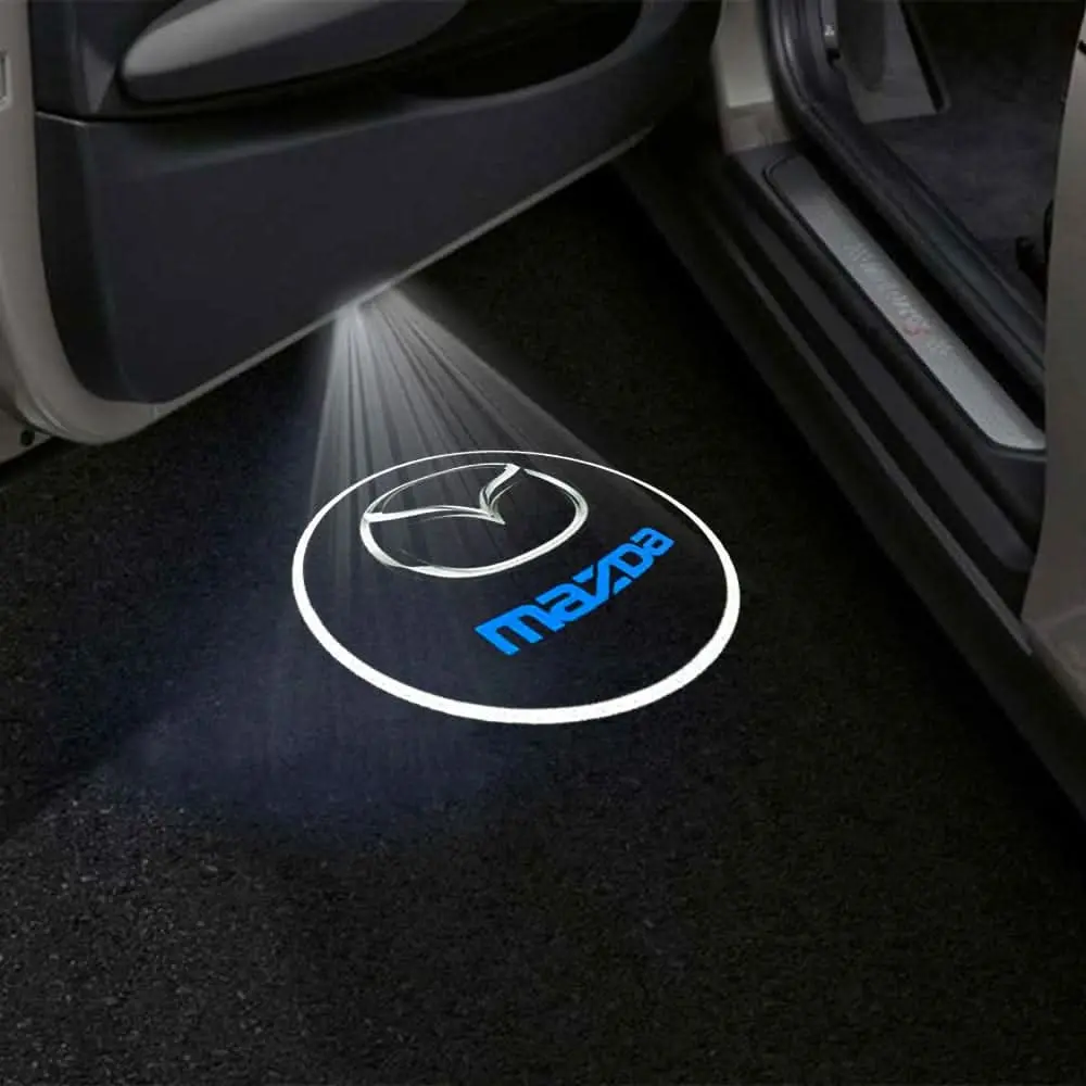 Mazda 8 Premium Door Puddle Lights Multiple Designs 2011–2015 4