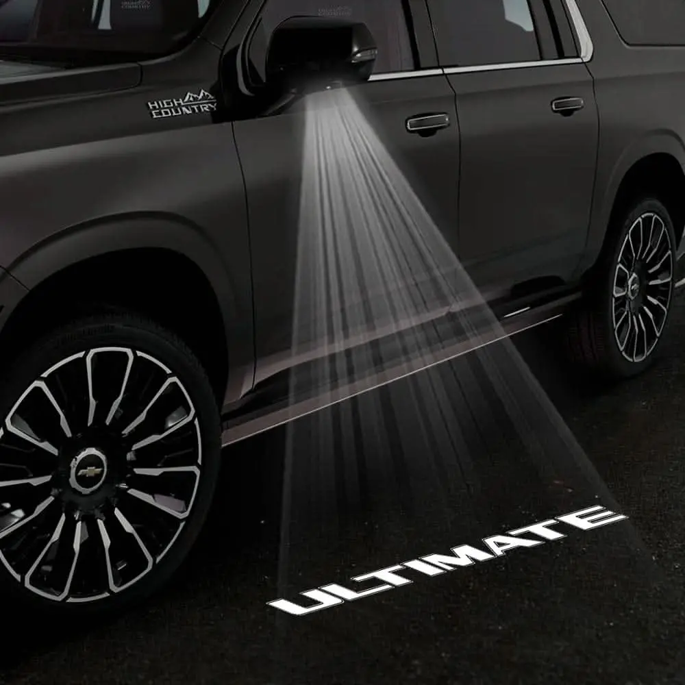 Chevrolet Suburban 11Th/12Th Gen Premium Side Wing Mirror Puddle Lights Multiple Designs 2015-2026 7
