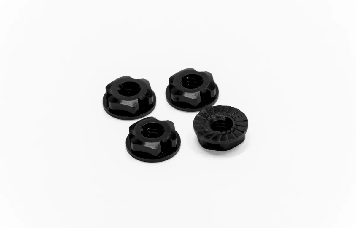 Serrated Aluminum Wheel Nuts 1