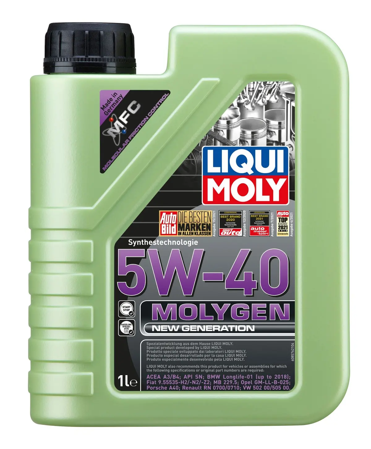 Liqui Moly Molygen 5W40 1Ltr Lm8576 1